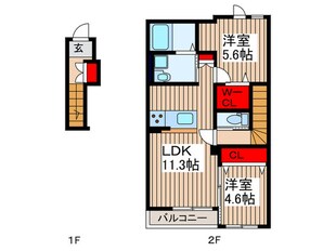 ＳＡＫＵＲＡの物件間取画像